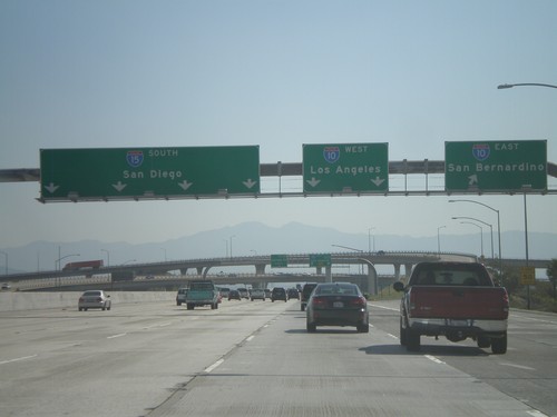 I-15 South - Exits 109B and 109A