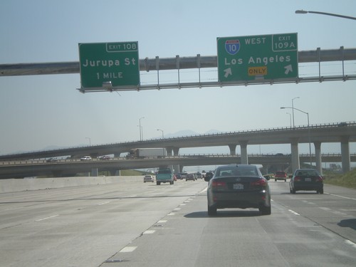 I-15 South at Exits 109A and 108