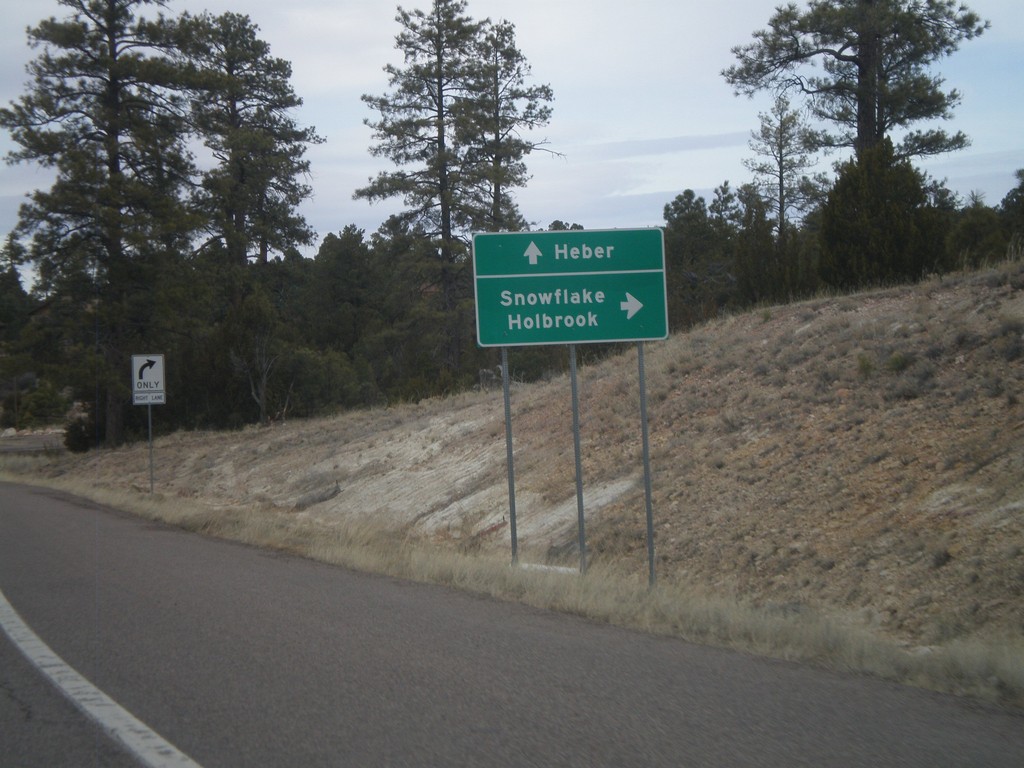 AZ-260 West at AZ-277