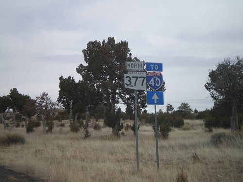 AZ-377 North To I-40