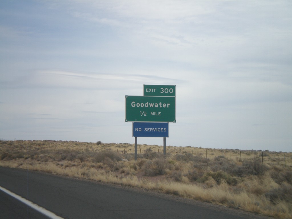 I-40 East Approaching Exit 300