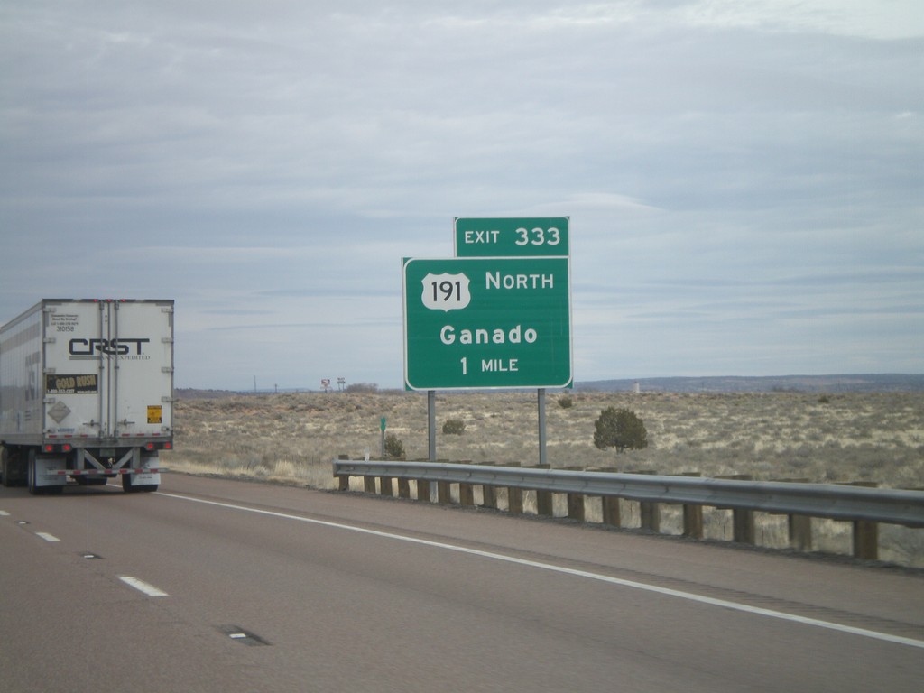 I-40 East Approaching Exit 333