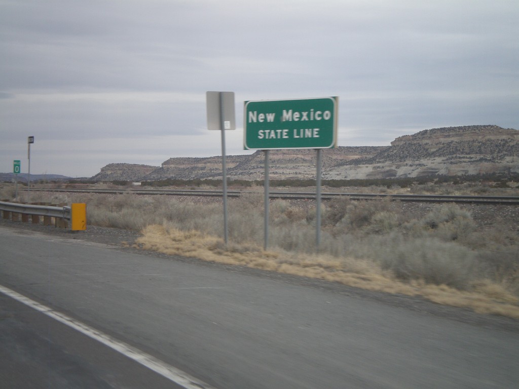 I-40 East - New Mexico State Line