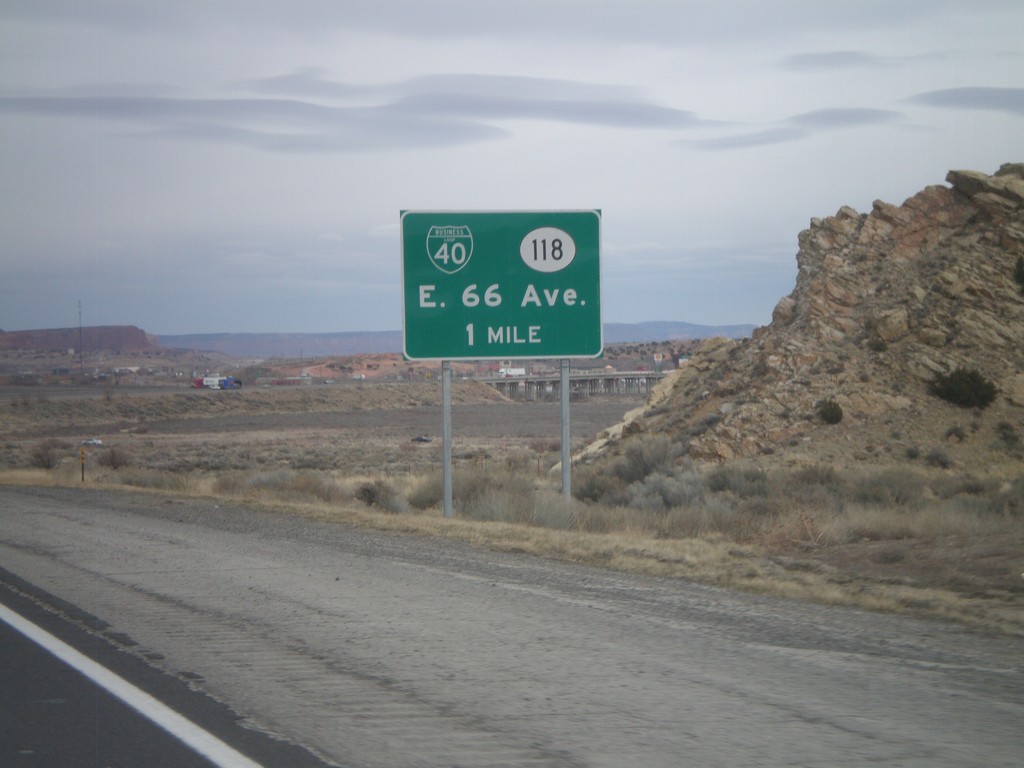 I-40 East Approaching Exit 26