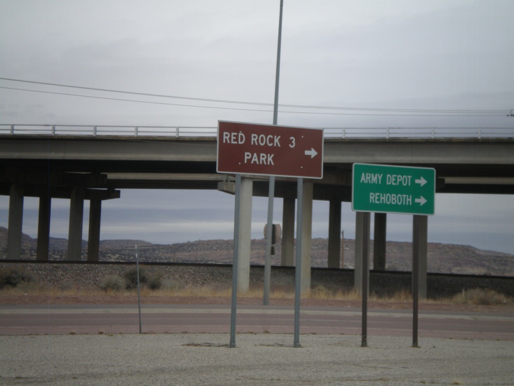 I-40 East Offramp at BL-40/NM-118