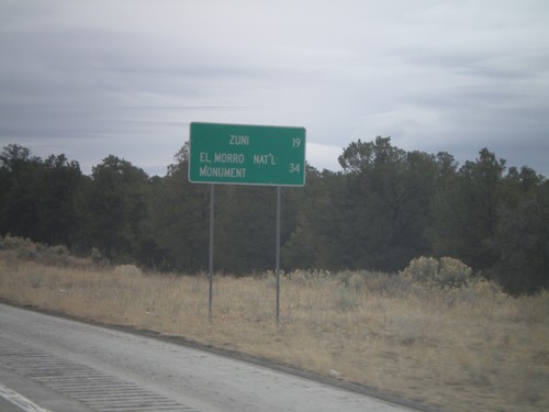 NM-602 South - Distance Marker