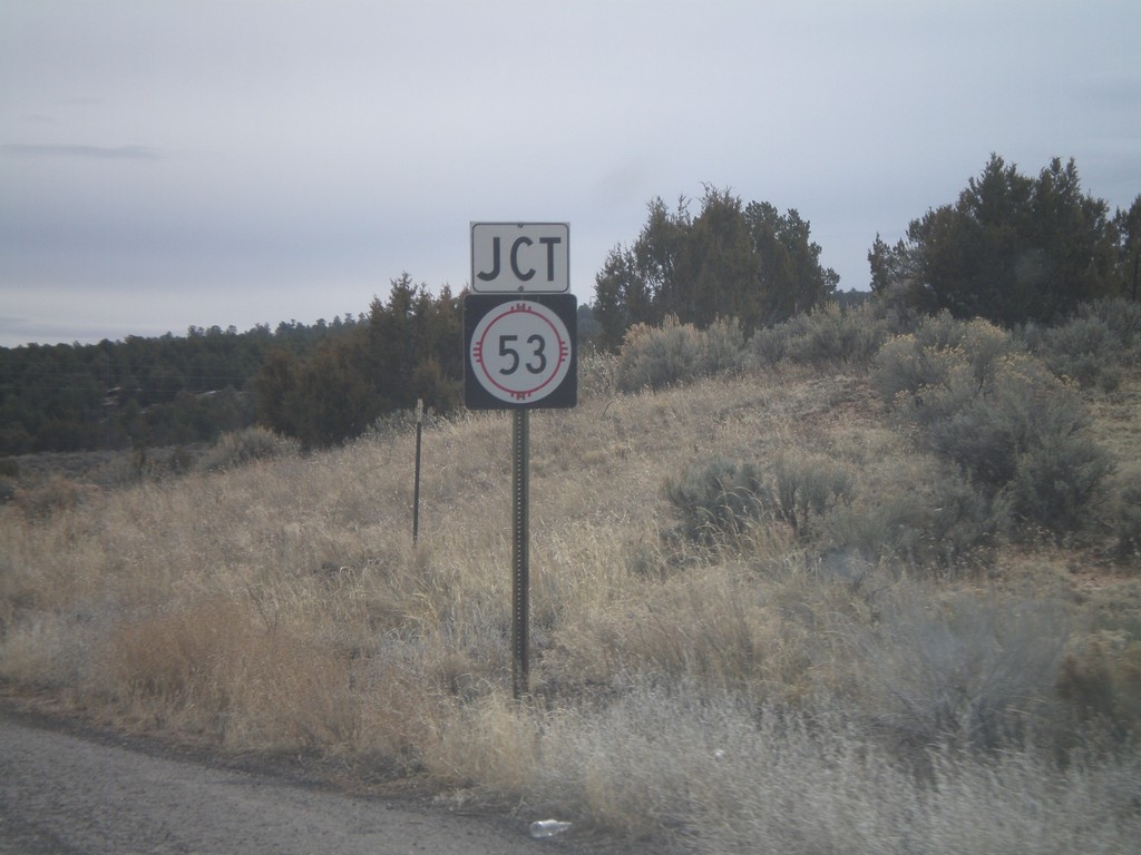 NM-602 South Approaching NM-53