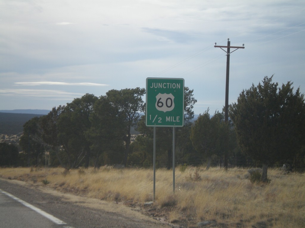 AZ-61 West Approaching US-60