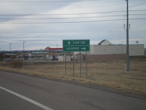 US-60 West Approaching AZ-77