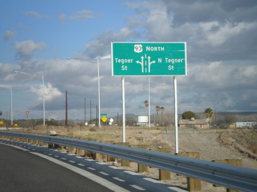 US-93 North - Tegner St. Roundabout