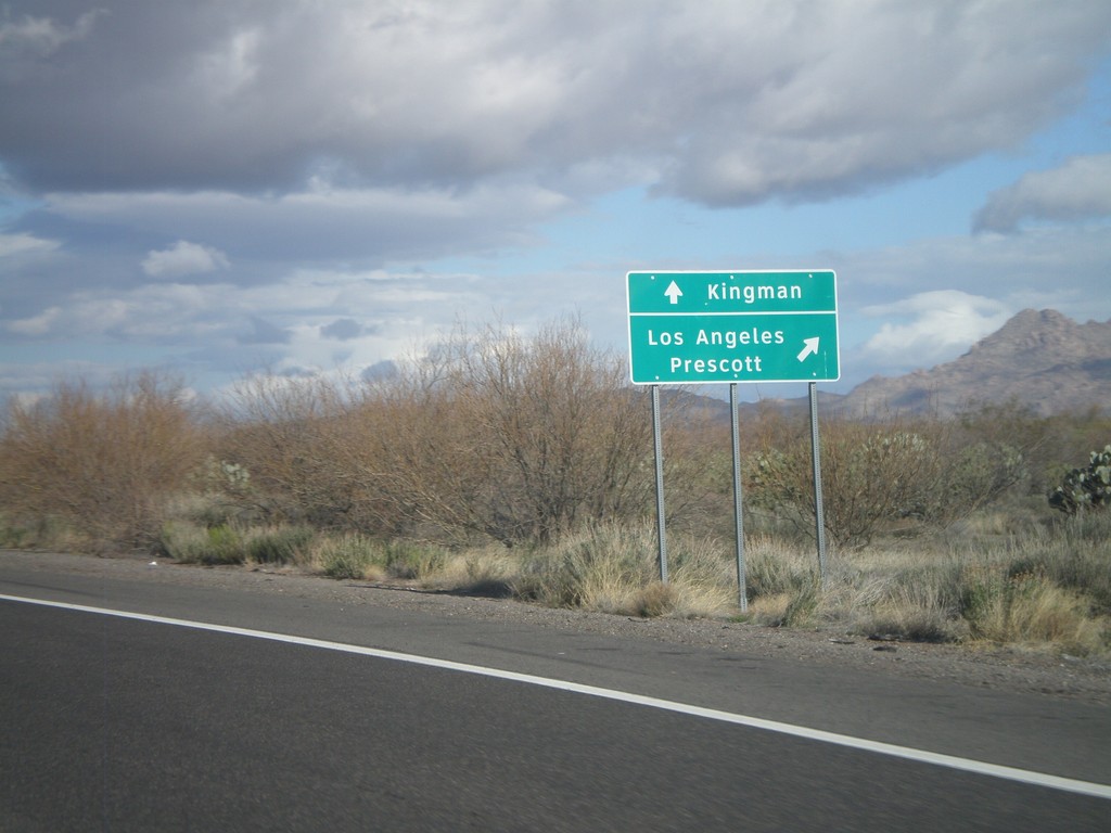 US-93 North at AZ-71