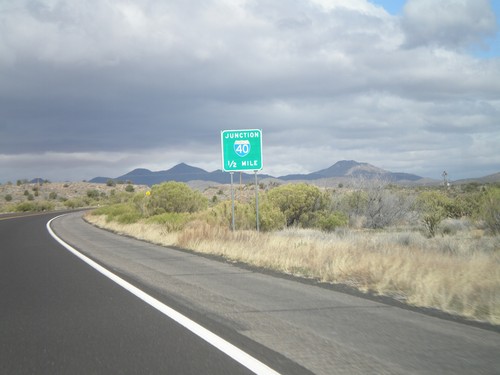 US-93 North Approaching I-40