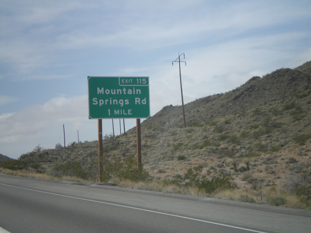 I-40 West Approaching Exit 115