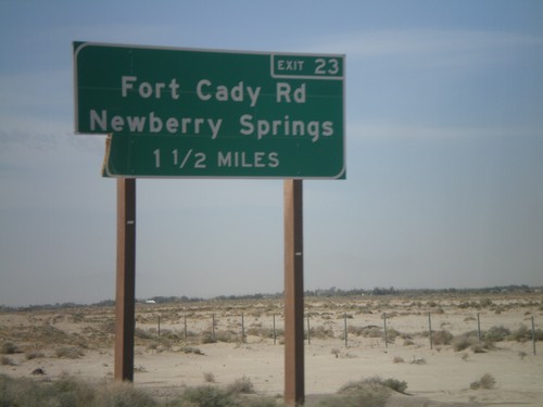 I-40 West Approaching Exit 23