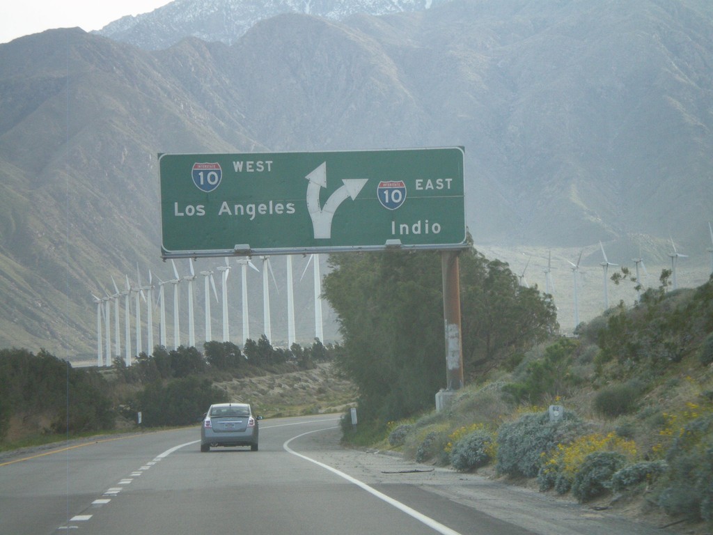 End CA-62 West at I-10