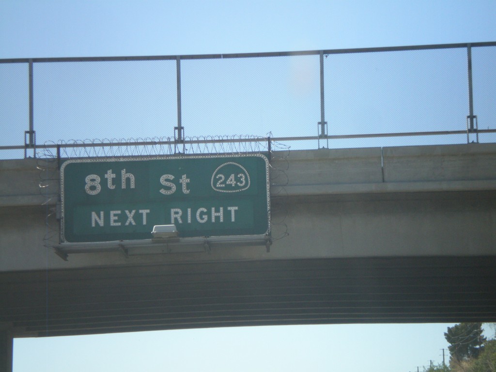 I-10 West Approaching Exit 100