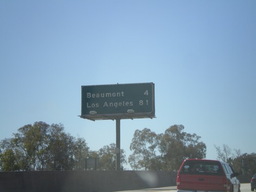 I-10 West - Distance Marker