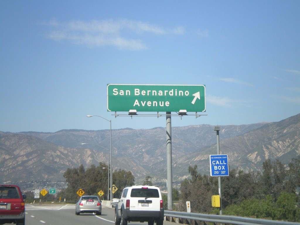 CA-210 West - Exit 84