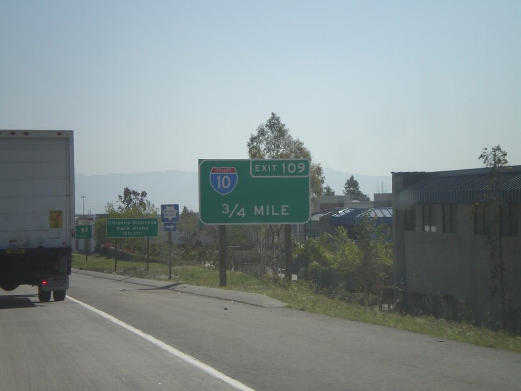 I-15 South Approaching Exit 109