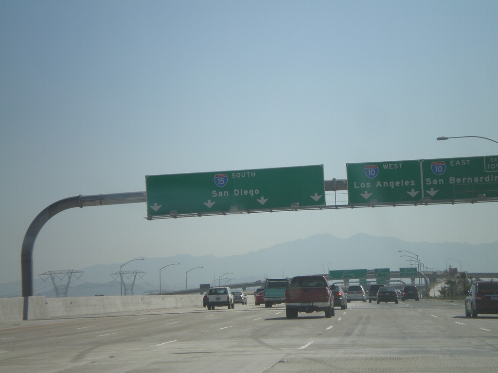 I-15 South Approaching Exit 109