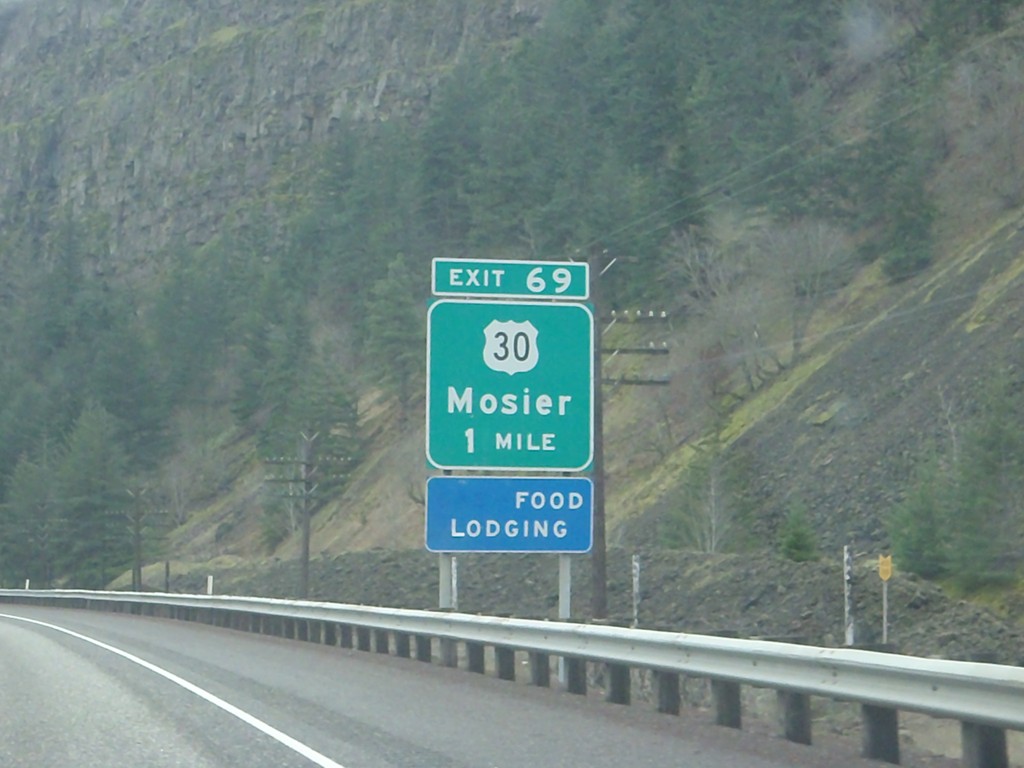 I-84 East Approaching Exit 69