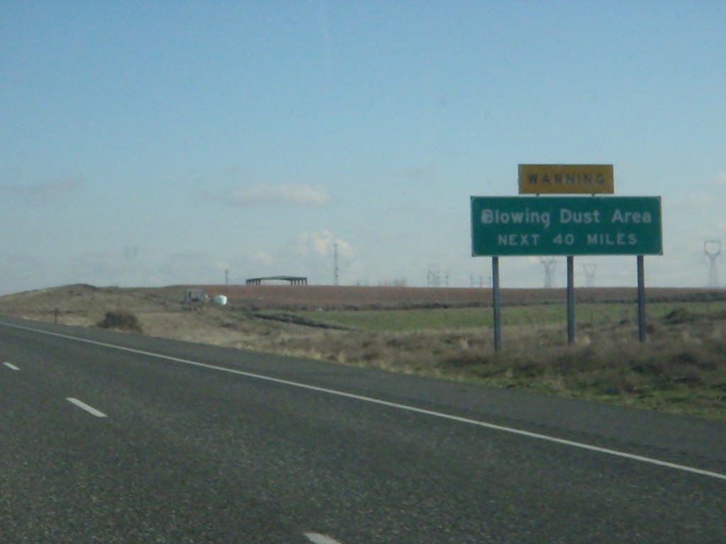 I-84 East - Blowing Dust Area