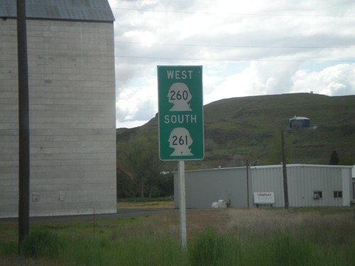 WA-260 West/WA-261 South - Washtucna