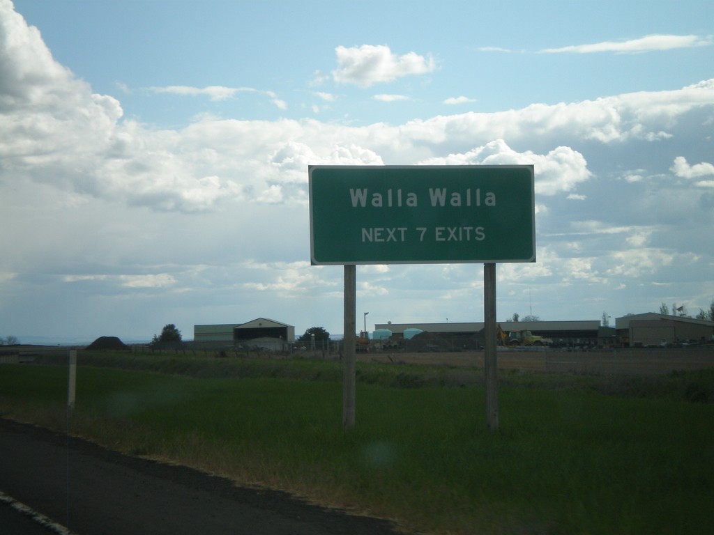 US-12 West - Walla Walla Exits