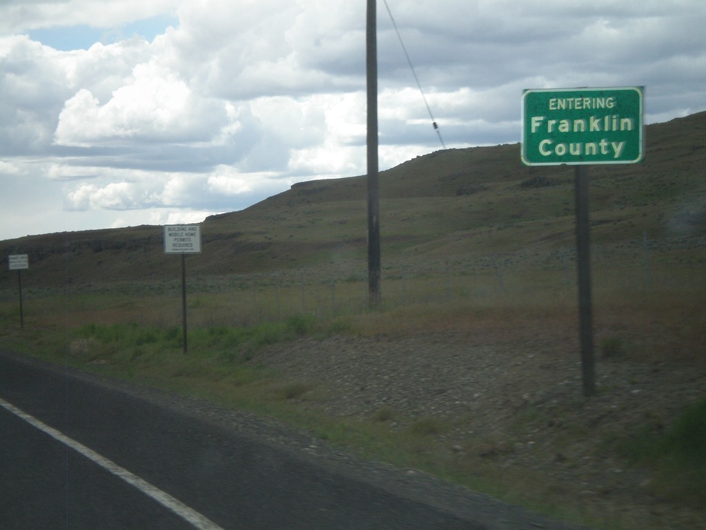 WA-260 West/WA-261 South - Franklin County