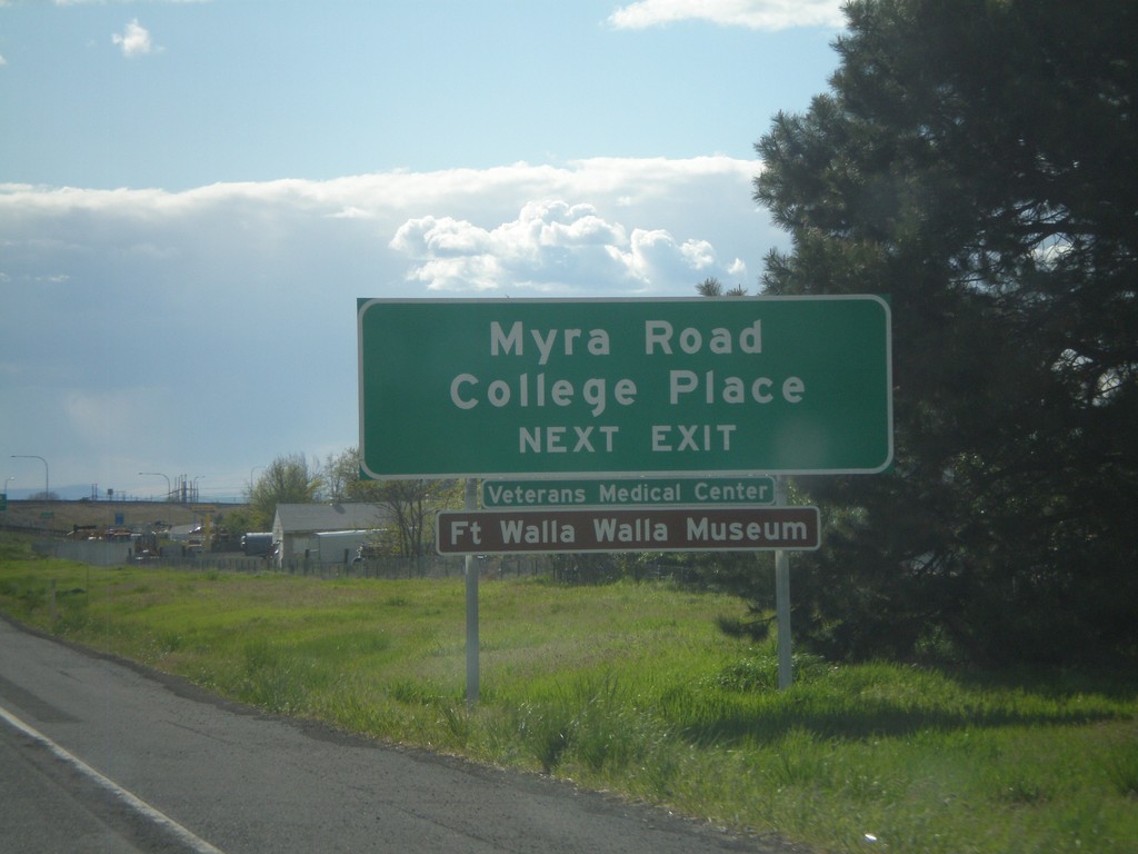 US-12 East - Myra Road (WA-125) Interchange