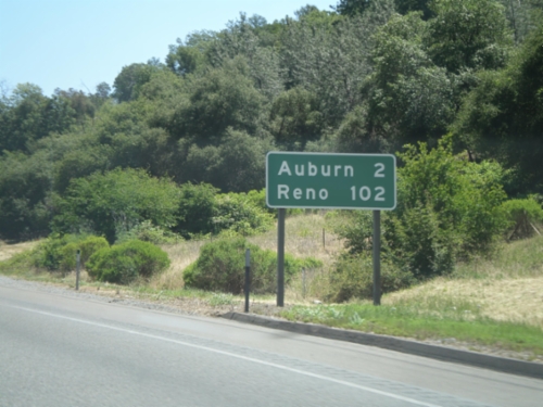 I-80 East - Distance Marker