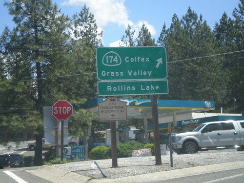 I-80 East at CA-174 (Exit 135)