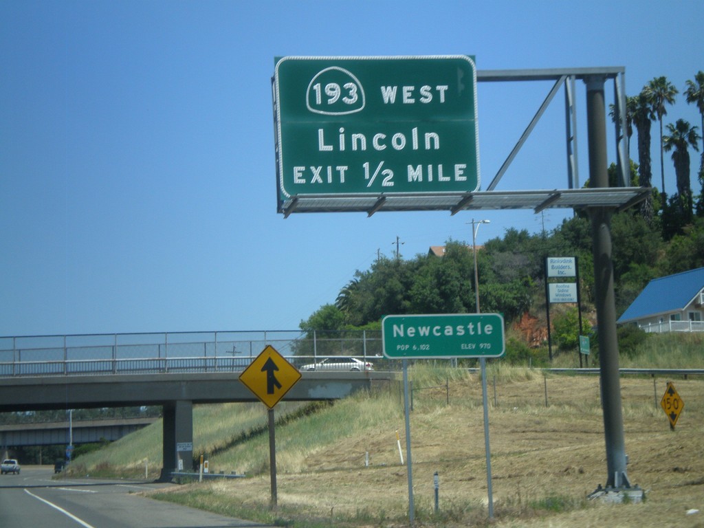 I-80 East Approaching Exit 116