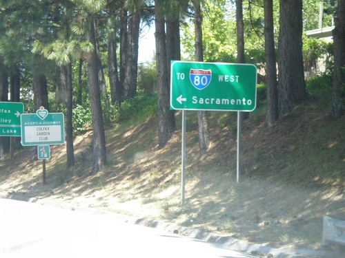 I-80 Overpass (Exit 135) at CA-174 Jct.