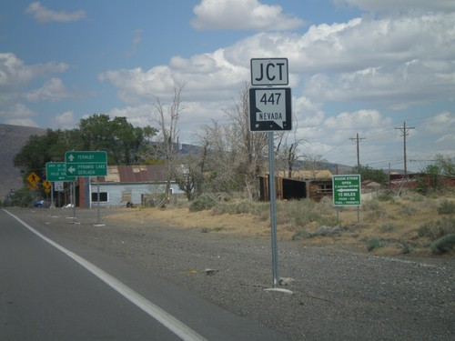 NV-427 East Approaching NV-447