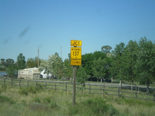 WY-789 North Approaching WY-137