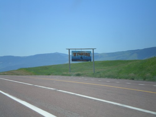 I-90 East - Welcome To Wyoming