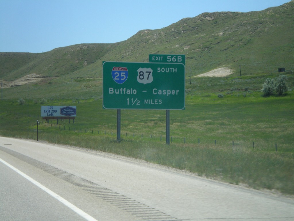 I-90 East Approaching Exit 56B