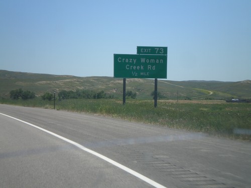 I-90 East - Exit 73