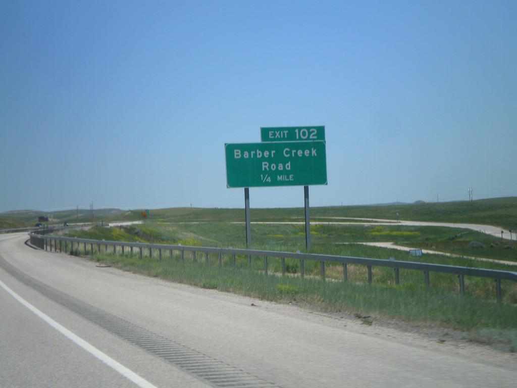 I-90 East - Exit 102