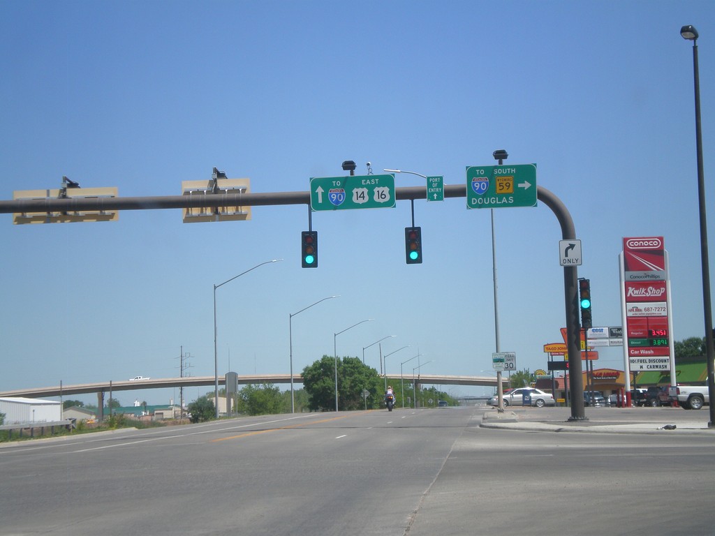 BL-90/US-14/US-16 East at WY-59