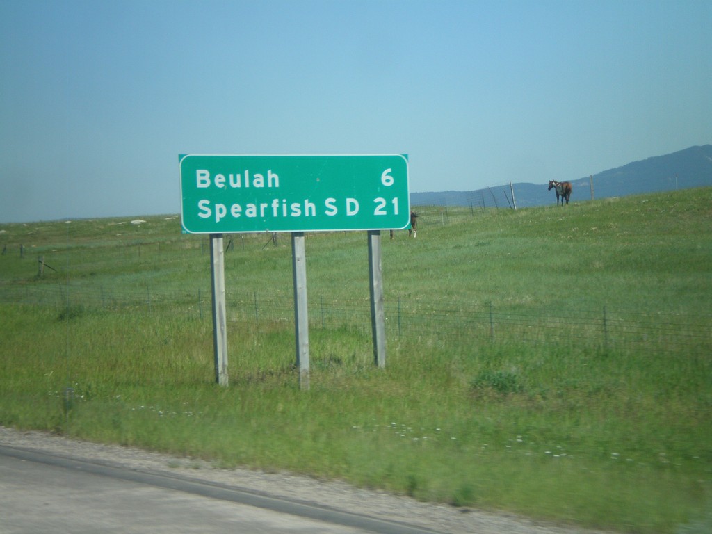 I-90 East - Distance Marker