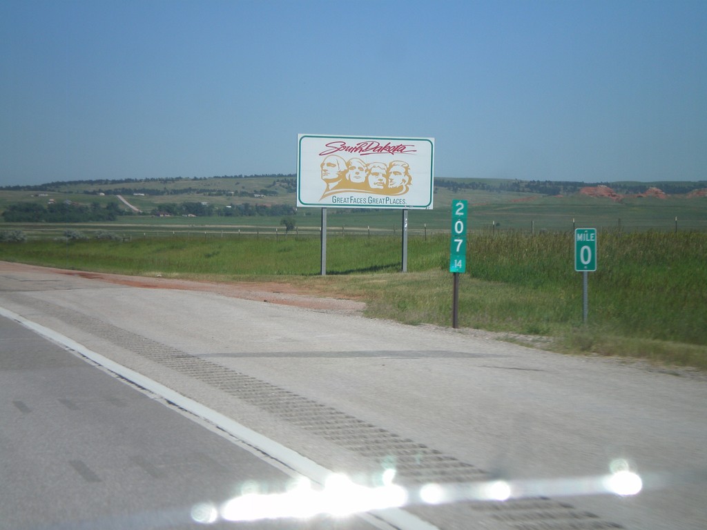 I-90 East - Welcome To South Dakota