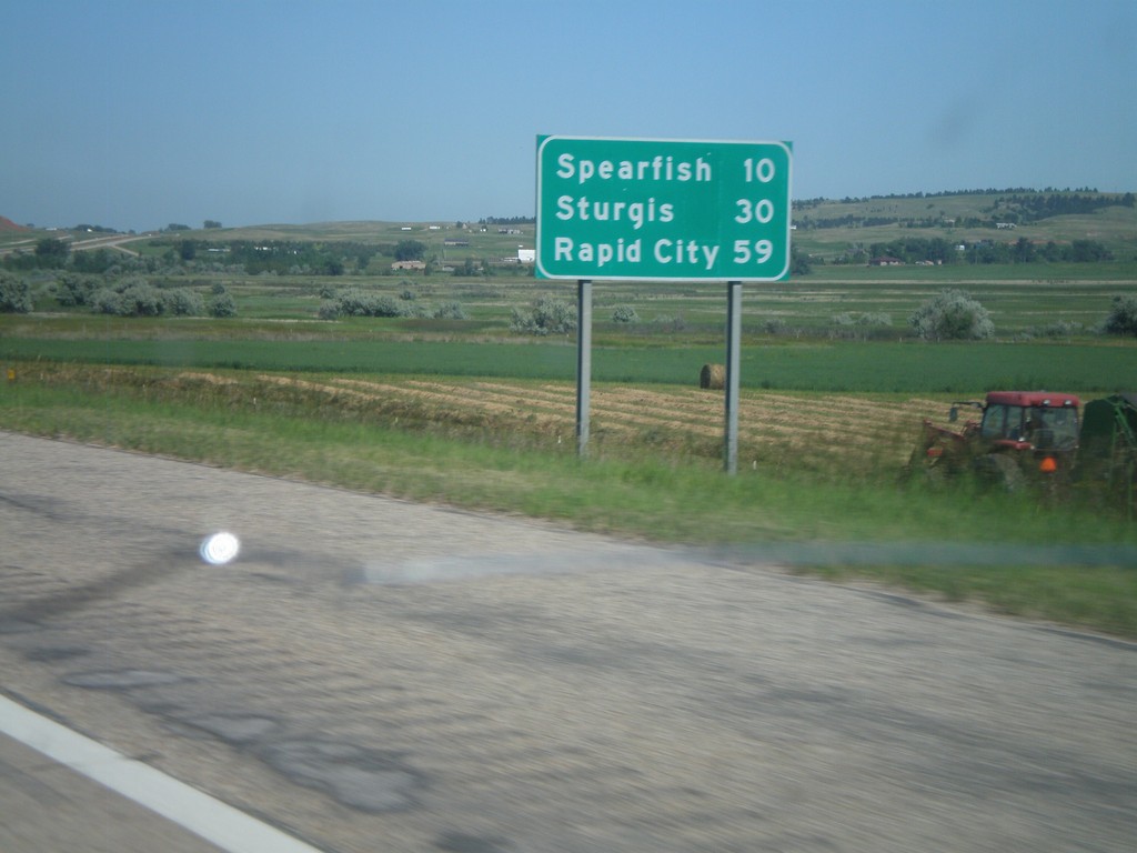 I-90 East - Distance Marker