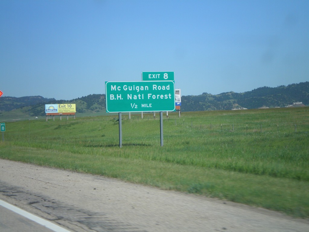 I-90 East - Exit 8