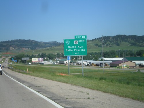 I-90 East Approaching Exit 10