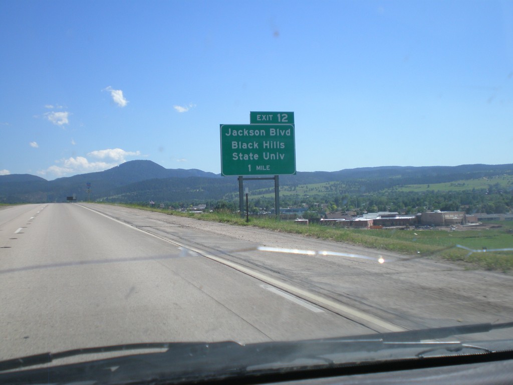 I-90 East Approaching Exit 12