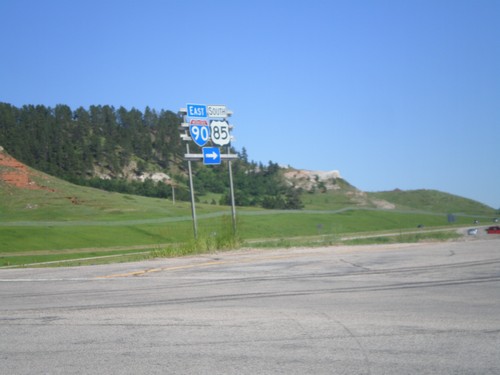 End BL-90 West at I-90