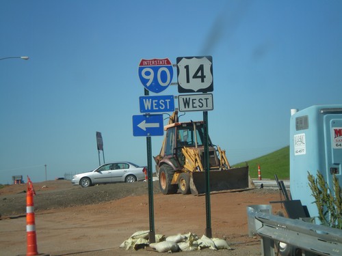 I-90/US-14 West Onramp