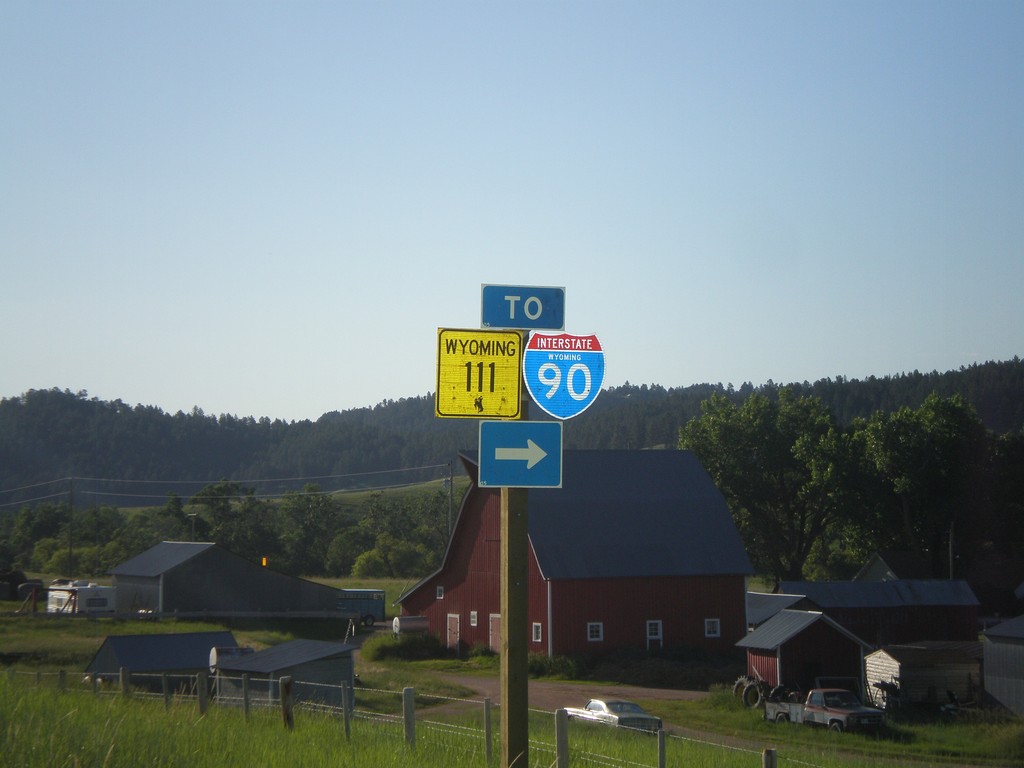 WY-24 East at WY-111 (To I-90)